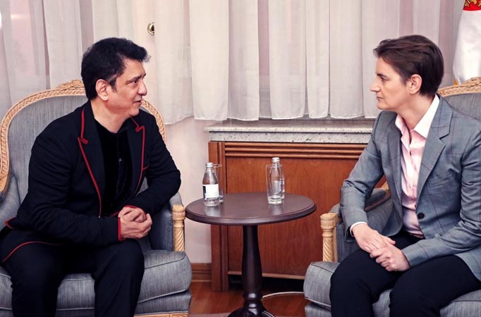 On his recent trip to Serbia, Producer Sajid Nadiadwala meets Serbian PM Ana Brnabić; Cultural exchange on the cards!