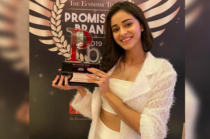 Ananya Panday's 'So Positive' amongst the promising brands won 'Initiative of the year' at the recent awards