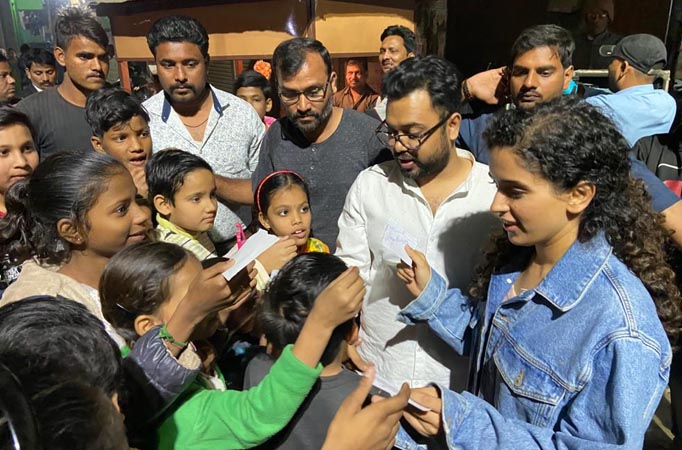 Sanya Malhotra's meet and greet with the little ones is the most adorable thing