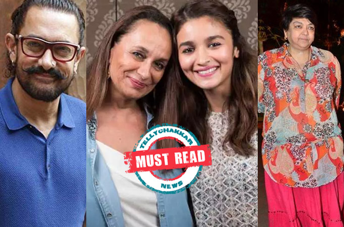 Aamir Khan, Alia Bhatt, Soni Razdan