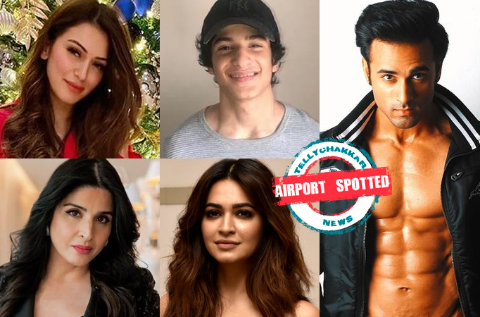 Airport Spotted! Hansika Motwani, Meheep Kapoor, Jahan Kapoor, Kriti Kharbanda and Pulkit Samrat