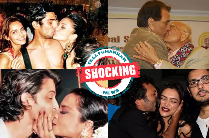 hocking! Check out the real life controversial kisses of Bollywood actors which got captured   