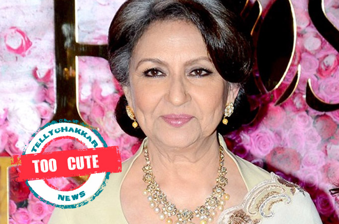 Too Cute! Jeh looks adorable playing with granny legendary Sharmila Tagore