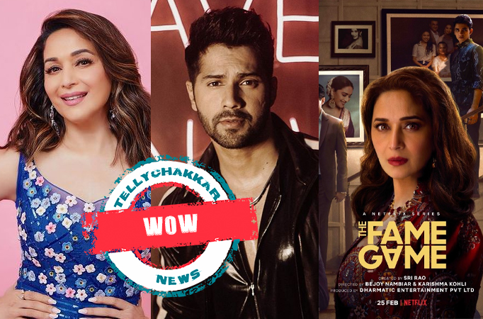 Wow! Madhuri Dixit mesmerises fans as she dances on ‘Dupatta Mera’ song with Varun Dhawan while promoting ‘The Fame Game’