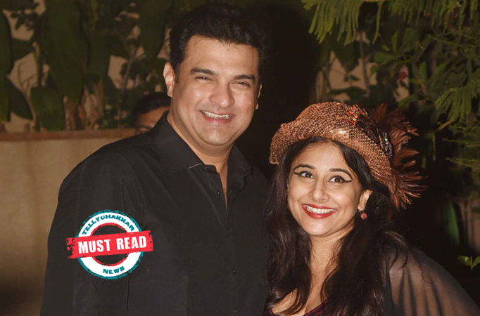 Must Read! Vidya Balan breaks silence on not working with her producer husband Siddharth Roy Kapoor