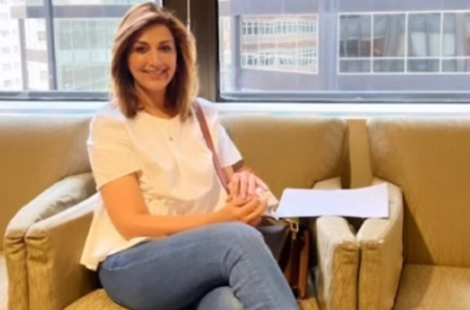 Sonali Bendre visits hospital where she was treated for cancer