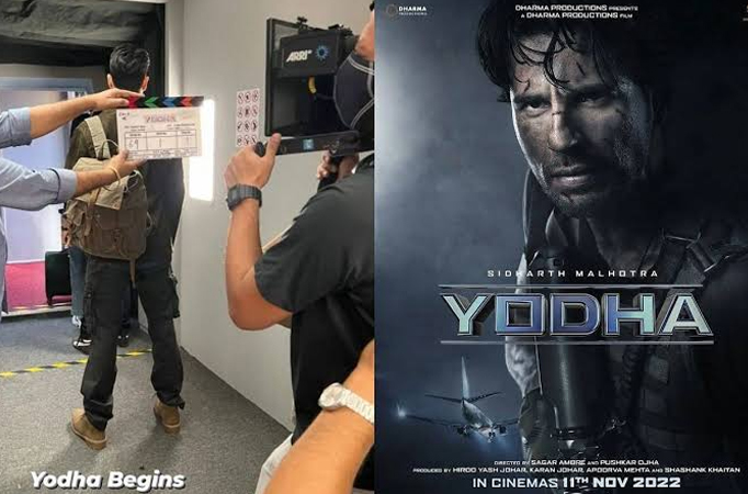 Check out the BTS pictures of the movie Yodha