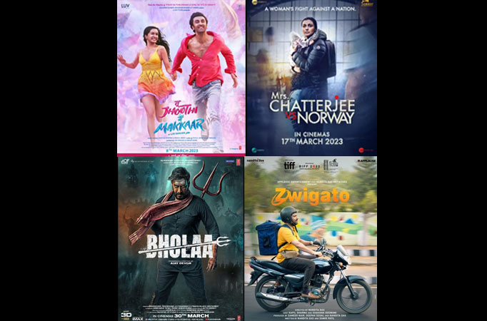 Tu Jhoothi Main Makkaar, Mrs Chatterjee vs Norway, Bholaa, Zwigato; which March release is the audience excited for? View Poll R