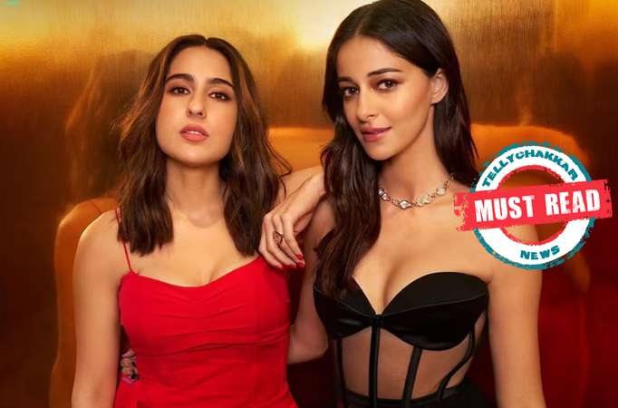 Ananya Panday and Sara Ali Khan