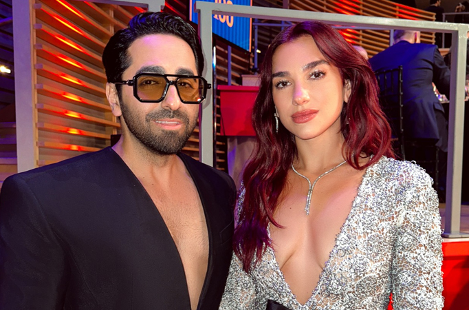 Ayushmann Khurrana, Dua Lipa