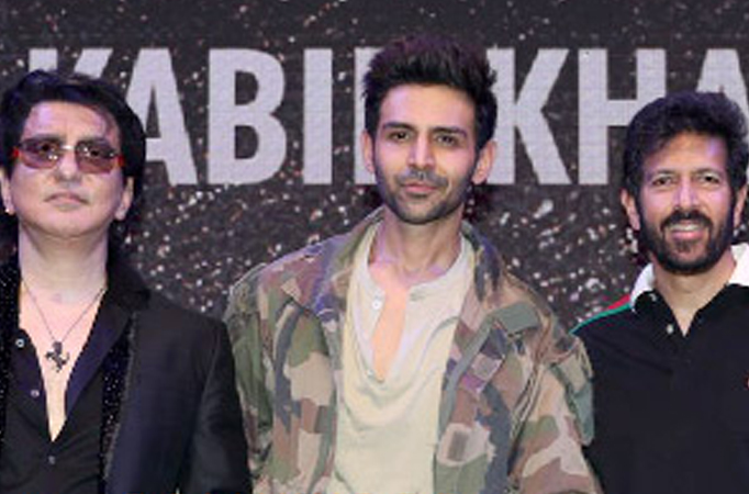 Sajid Nadiadwala, Kabir Khan and Kartik Aaryan