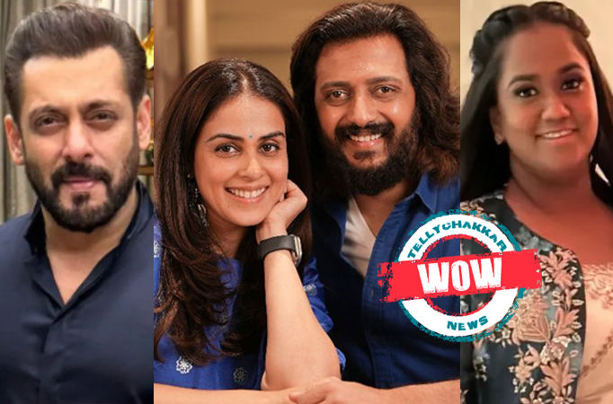 Salman Khan, Riteish Deshmukh, and Genelia D'Souza