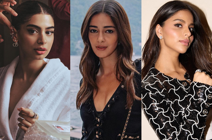 Khushi Kapoor, Ananya Panday, Suhana Khan