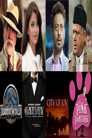 Match the Bollywood actors and their Hollywood movies.