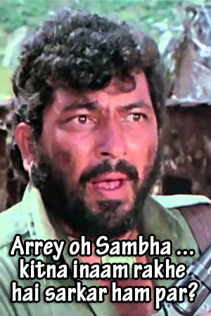 Honourable Gabbar!