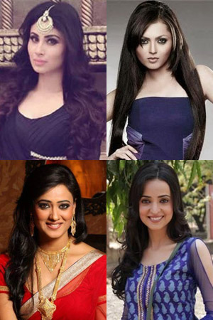 Match these actresses with their debut TV shows.