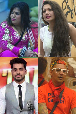 Match these Bigg Boss contestants with their respective seasons.