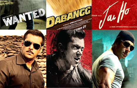 Match the character name of Salman Khan with his movies.