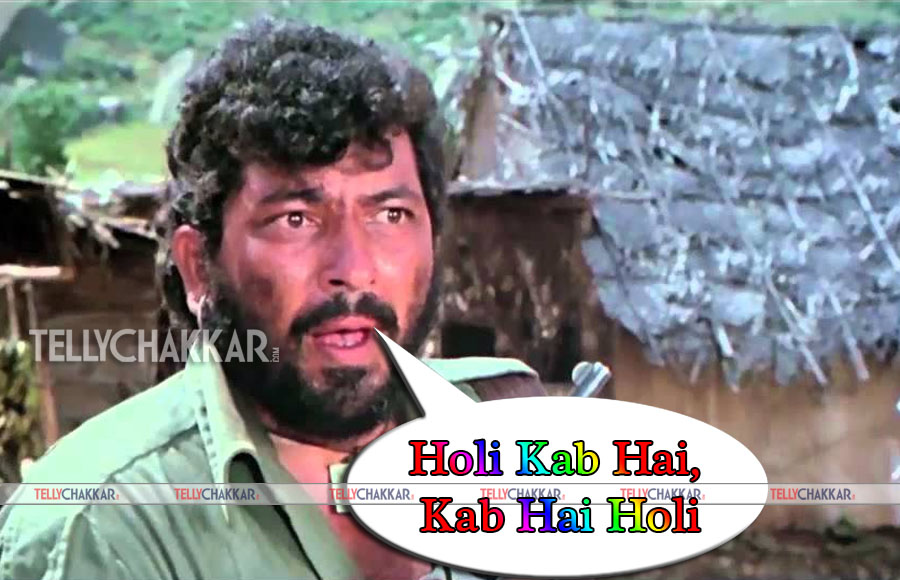 Gabbar wali Holi 