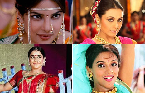 Match the actresses with their Marathi mulgi avatar movies 