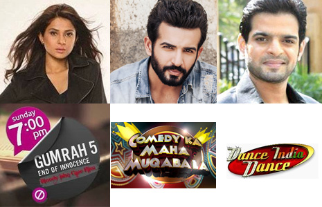 Match these TV hosts with their shows.