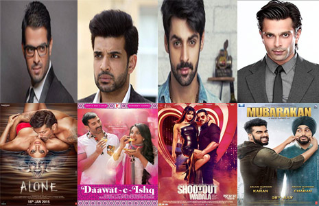 Match the TV actors with their movies?