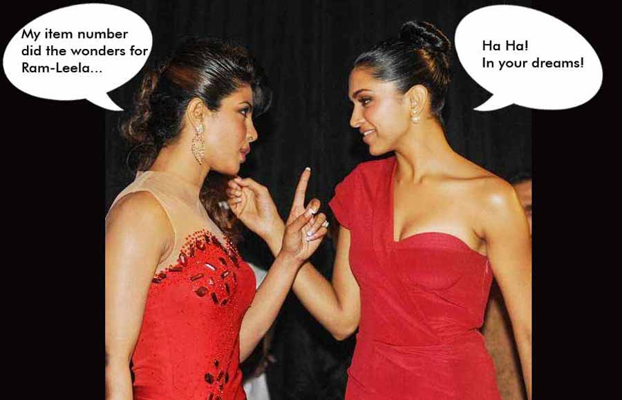 Priyanka Chopra and Deepika Padukone