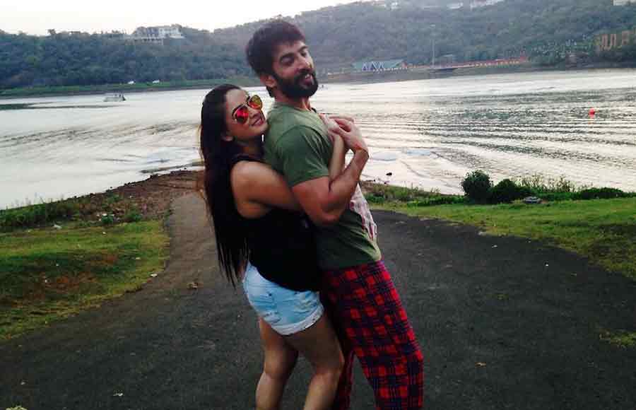 Mahhi Vij and Jay Bhanushali