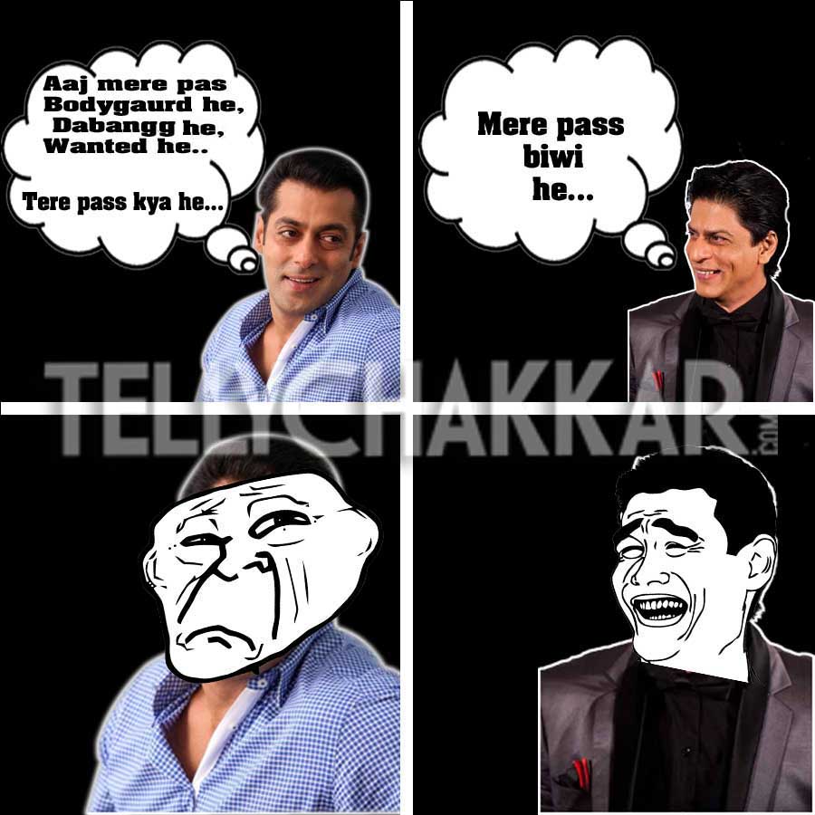 Salman Khan, Saha Rukh khan