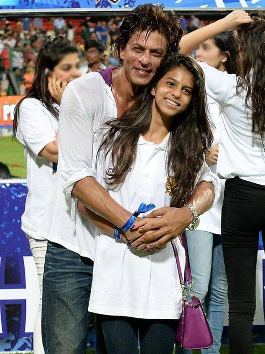 SRK and Suhana's victory moment