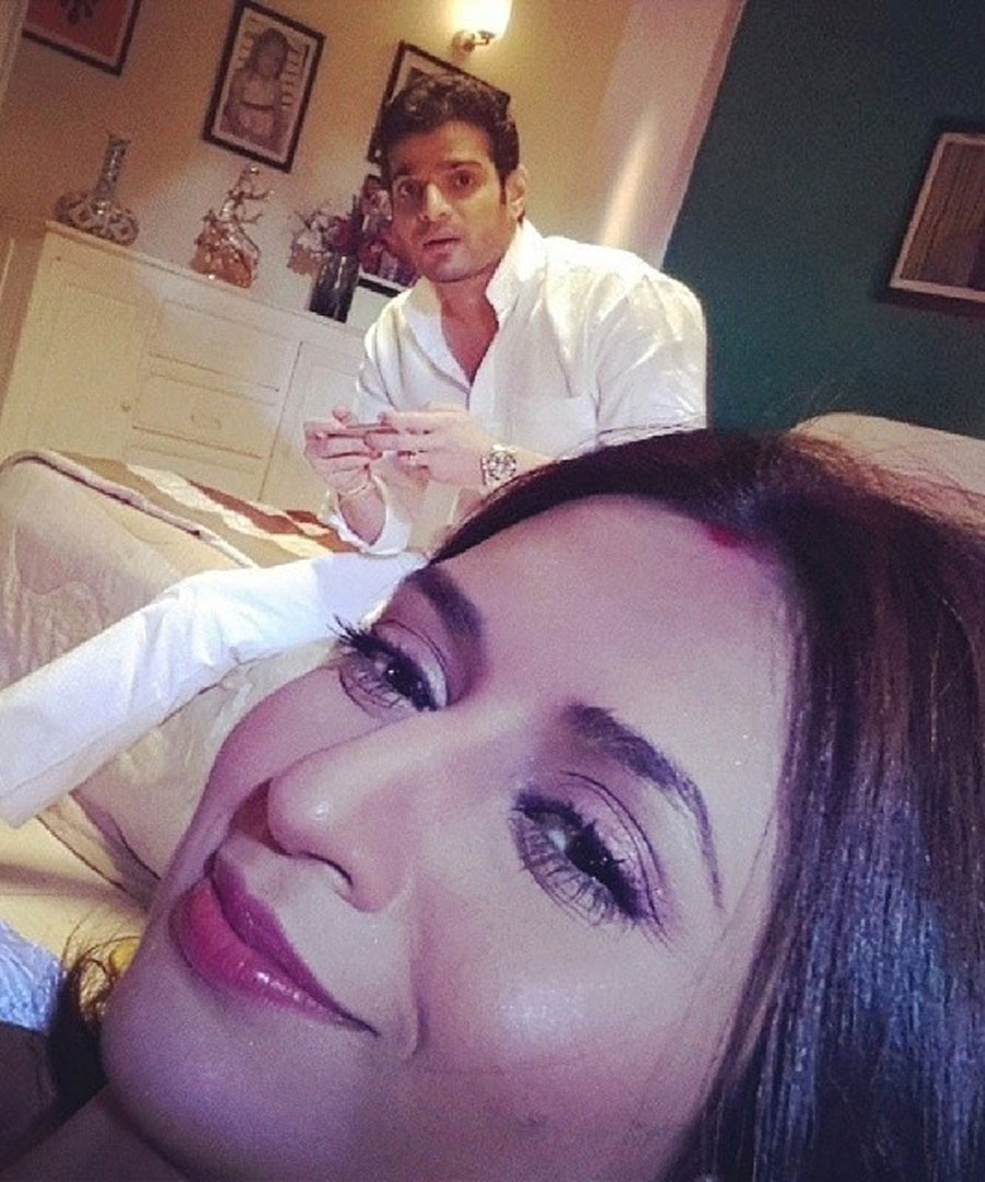 Divyanka Tripathi and Karan Patel