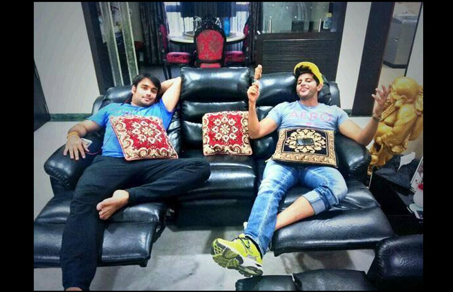 Vivian Dsena and Karanvir Bohra