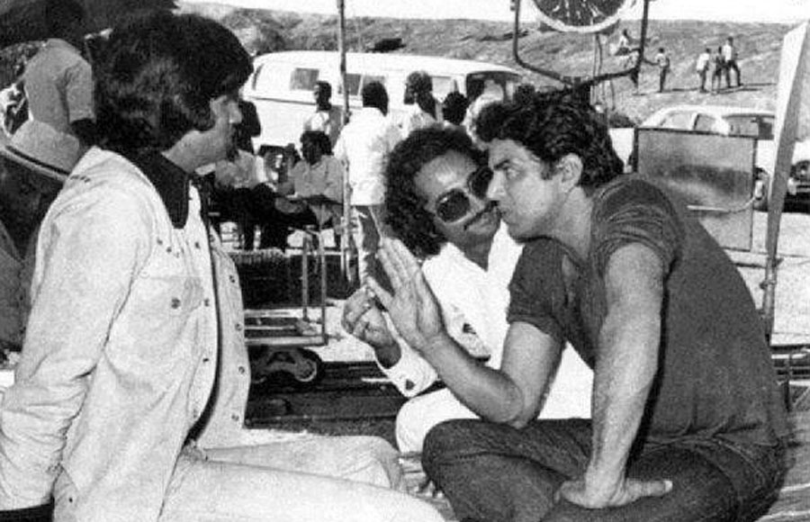 Flashback: From the set of Sholay