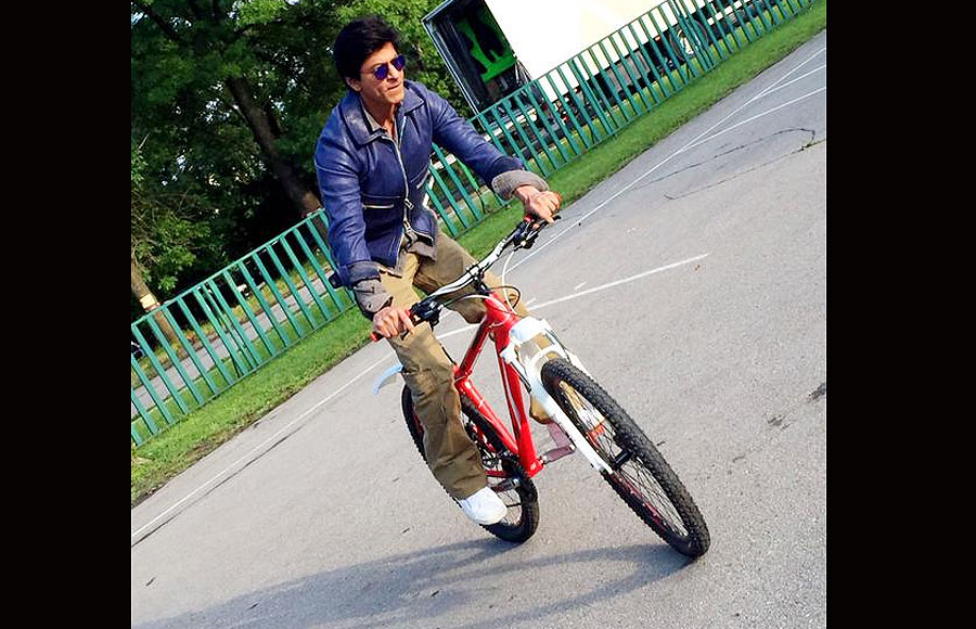 King Khan on wheels!!