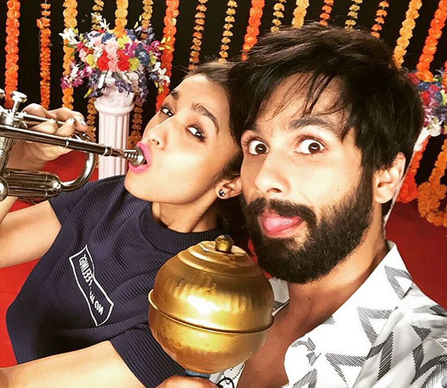 Shahid Kapoor and Alia Bhatt