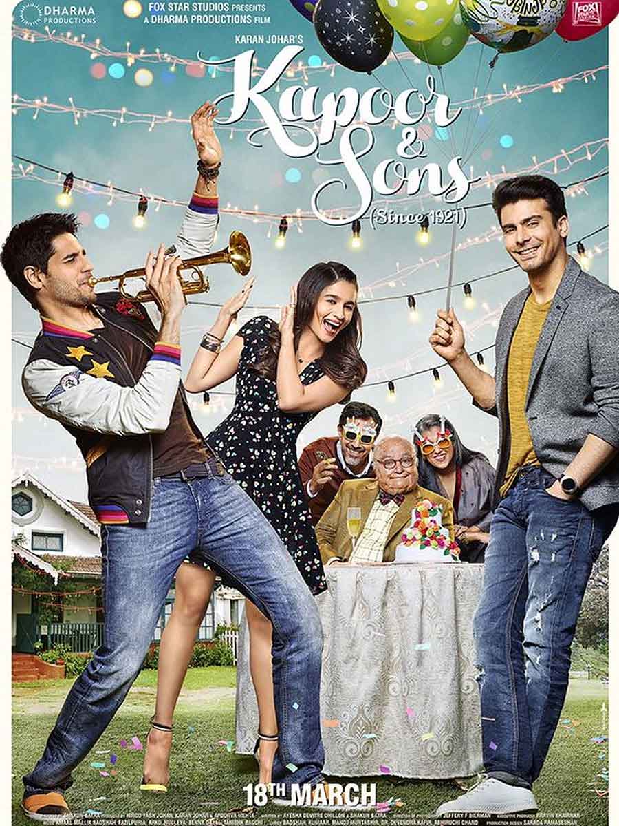 Revealed: 'Kapoor & Sons' Poster