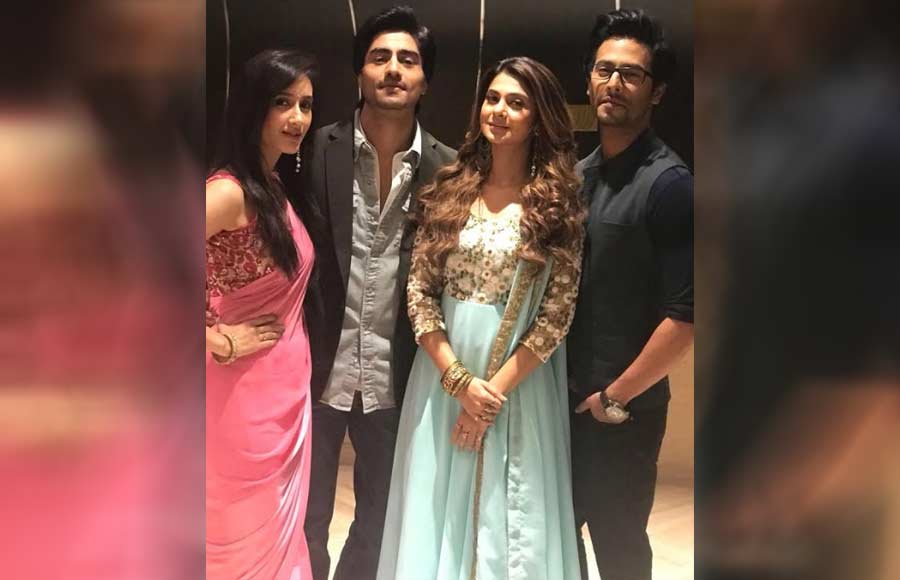 Jennifer Winget, Harshad Chopda, Sehban Azim