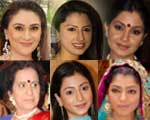 Eva Grover, Rucha Hasabnis, Shubhangi Atre, Usha Nadkarni, Benaf Dadachandji, Snigdha Pandey