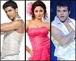 Gurmeet Choudhary, Rashmi Desai and Rithvik Dhanjani