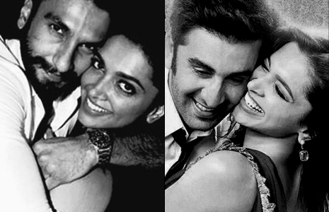 Ranveer Singh, Ranbir Kapoor, Deepika Padukone