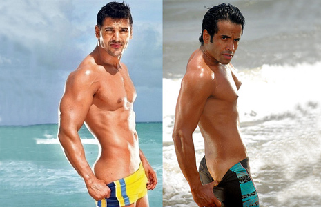 John Abraham and Tusshar Kapoor