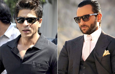 Shah Rukh Khan and Saif Ali Khan