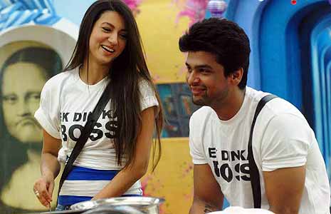 Gauahar Khan and Kushal Tandon