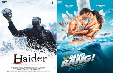 Haider or Bang Bang: Which upcoming movie looks more exciting?