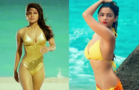 Priyanka Chopra and  Alia Bhatt