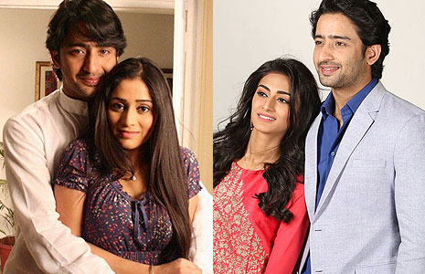 Shaheer looks best with...?