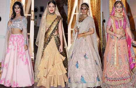 Which Star Plus bride looks best in her wedding attire?