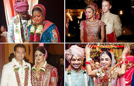 Which bride looks most stunning in her wedding attire?