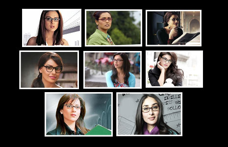 Picture Quiz: Bollywood actresses and their nerdy look