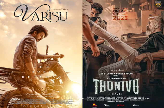 Varisu and Thunivu box office collection day 2: Both movies show a huge drop on its second day 